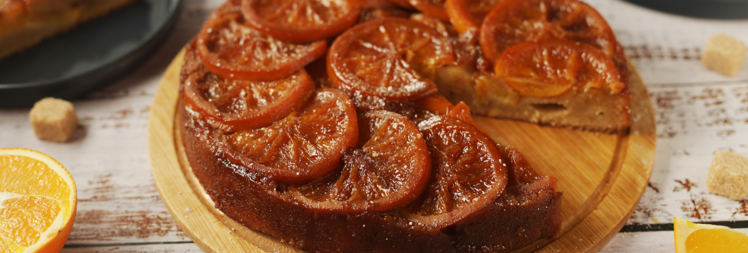 Orange Fennel Upside Down Cake Hero